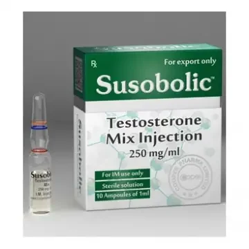 SUSOBOLIC - 250MG - 10 AMPOULES OF 1ML