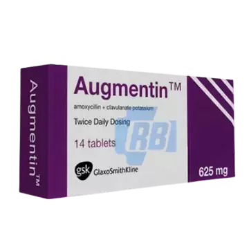 Augmentin 625 mg - 14 PILLS X 1000 MG
