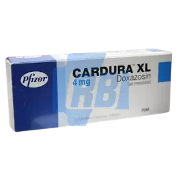 Cardura 4 mg - 4 MG 20 TB