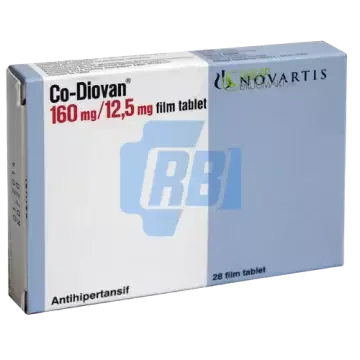 Co-Diovan 160 mg - 28 TABS. 160/25MG