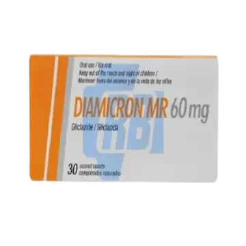 Diamicron mr 60 mg - 60 TABS X 60 MG