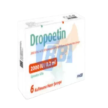 Dropoetin 2000 IU/0.2 ml SC/IV(SAME EPREX) - 2000 IU/0.2 ML SC/IV