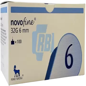 Novofine 6 mm - 100 X 6 MM