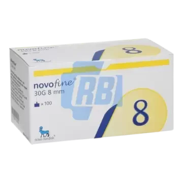 Novofine 8 mm - 100 X 8 MM