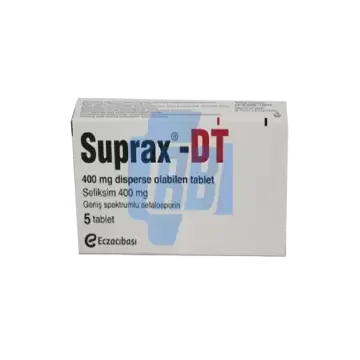 Suprax-DT 400 mg - 1 PACK 10 TABS