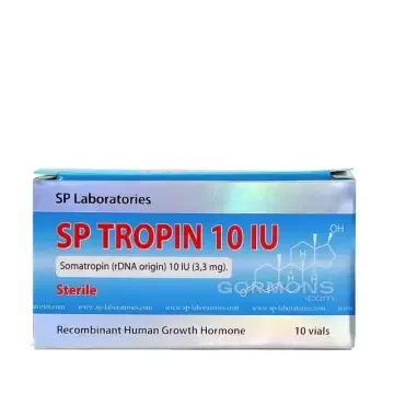 SP Tropin (HGH) 10IU - 1 KIT (10 VIALS 10 IU/VIAL)