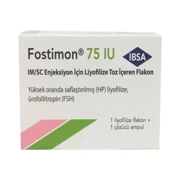 Fostimon (Merional) 75 (HMG) - 75 IU VIAL & SOLUTION