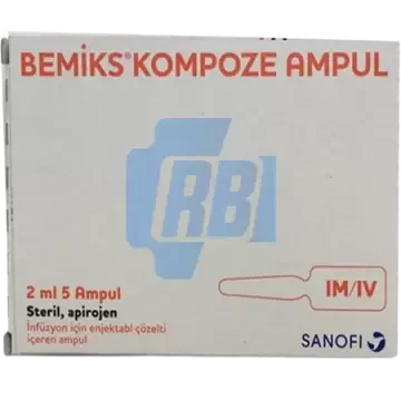 BEMIKS (Vitamin B Complex) - 1 PACK (5 AMPS /2ML)
