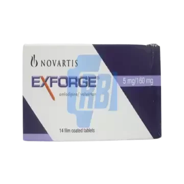 EXFORGE 5/160 mg - 1 X 28 TABS (5 AND 160 MG/TAB)