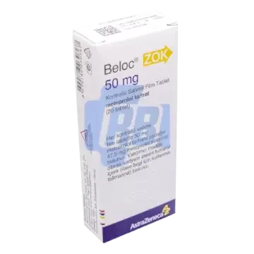 BELOC 50 mg - 1 X 20 TABS (50 MG/TAB)