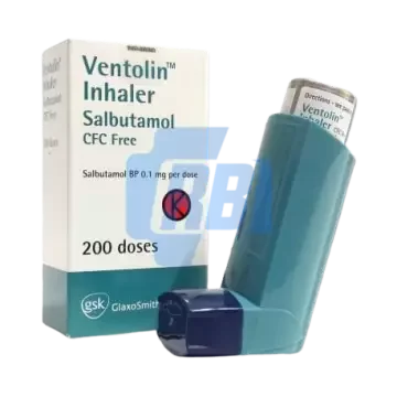 Ventolin Inhaler 100mcg - 1 INHALER (100MCG/ 200 DOSES)
